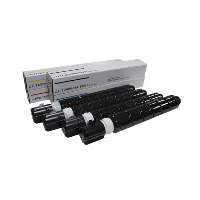 Canon iR ADV C5535 C5535i C5540 C5550 C5560 ADV DX C5735i C5740i C5750i C5760i C-EXV 51  GPR-55   NPG-71 Color Toner Cartridge